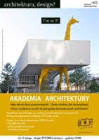 Plakat Akademii Architektury